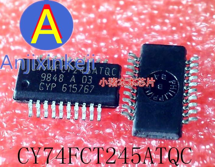 10pcs 100% ο CY74FCT245ATQC SSOP-20